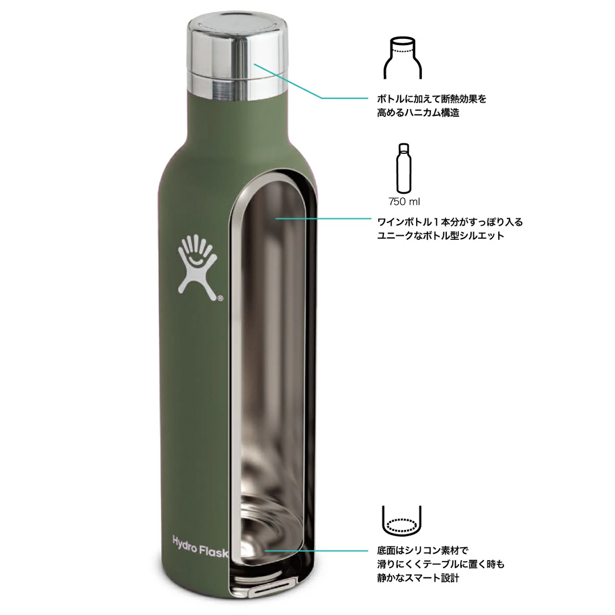 BEER & SPIRITS  25 oz Wine Bottle 3
