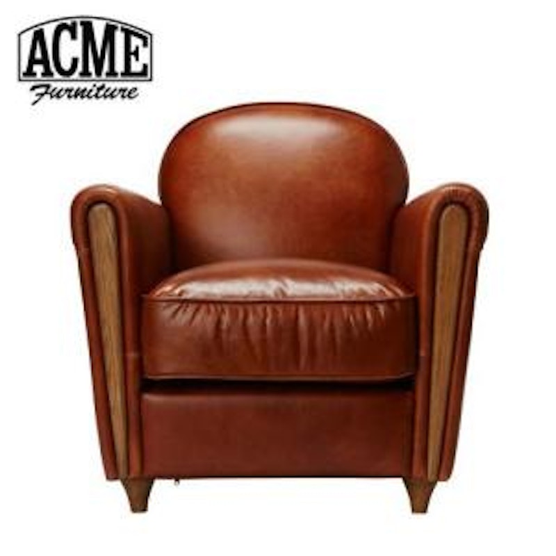OAKS CLUB CHAIR SMOOTH LEATHER 1
