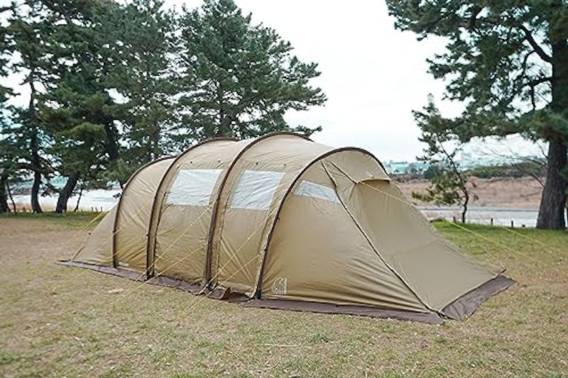 Reisa 6 Beige tent With Brown Skirt 3