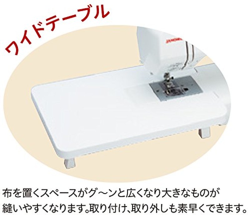 ジャノメ コンピューターミシン JN810 5
