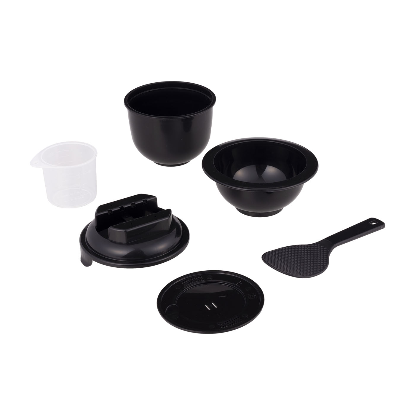 電子レンジ専用炊飯器 紀州備長炭配合 ちびくろちゃん 1合炊き 2