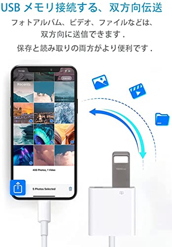 第2世代 iPhone USB カメラアダプタ 3