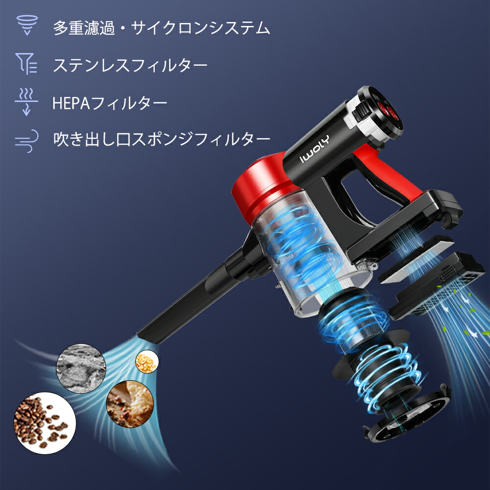 コードレスサイクロン掃除機 3