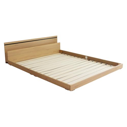 綺麗　クィーンサイズ　ベッド　+ すのこ ネルコンシェルジュ フェリシア すのこベッド クイーンロング フレーム