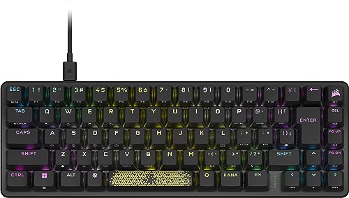 Corsair K65 RGB メカニカルキーボード コルセア 有線 Amazon.co.jp: Corsair K65 RAPIDFIRE CherryMX Speed RGB