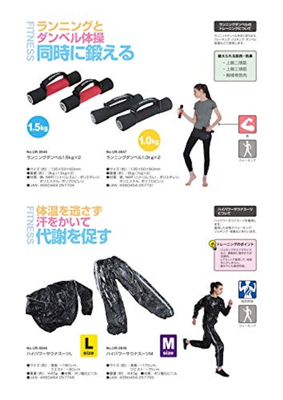 Vit Fit ランニングダンベル 6