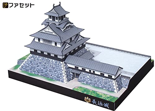 ペーパークラフト 日本の名城シリーズ1/300 長浜城 5