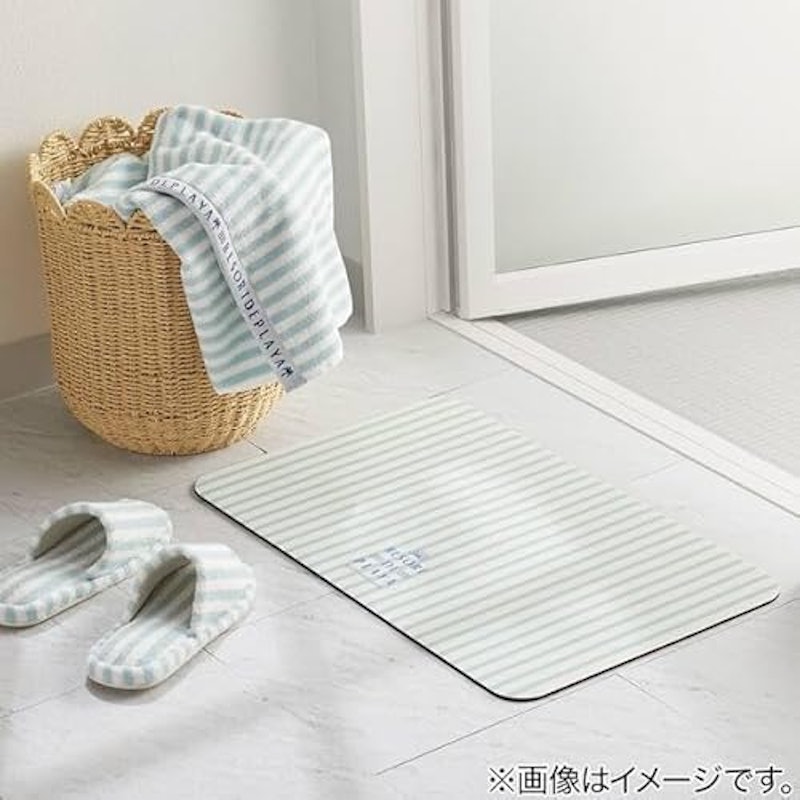 吸水がいい やわらかいバスマット 2