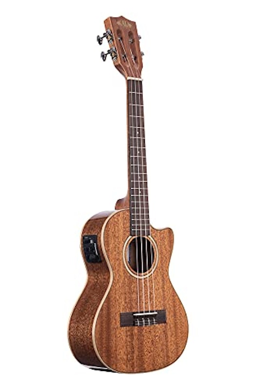 GLOSS SOLID MAHOGANY TENOR UKULELE CUTAWAY 4