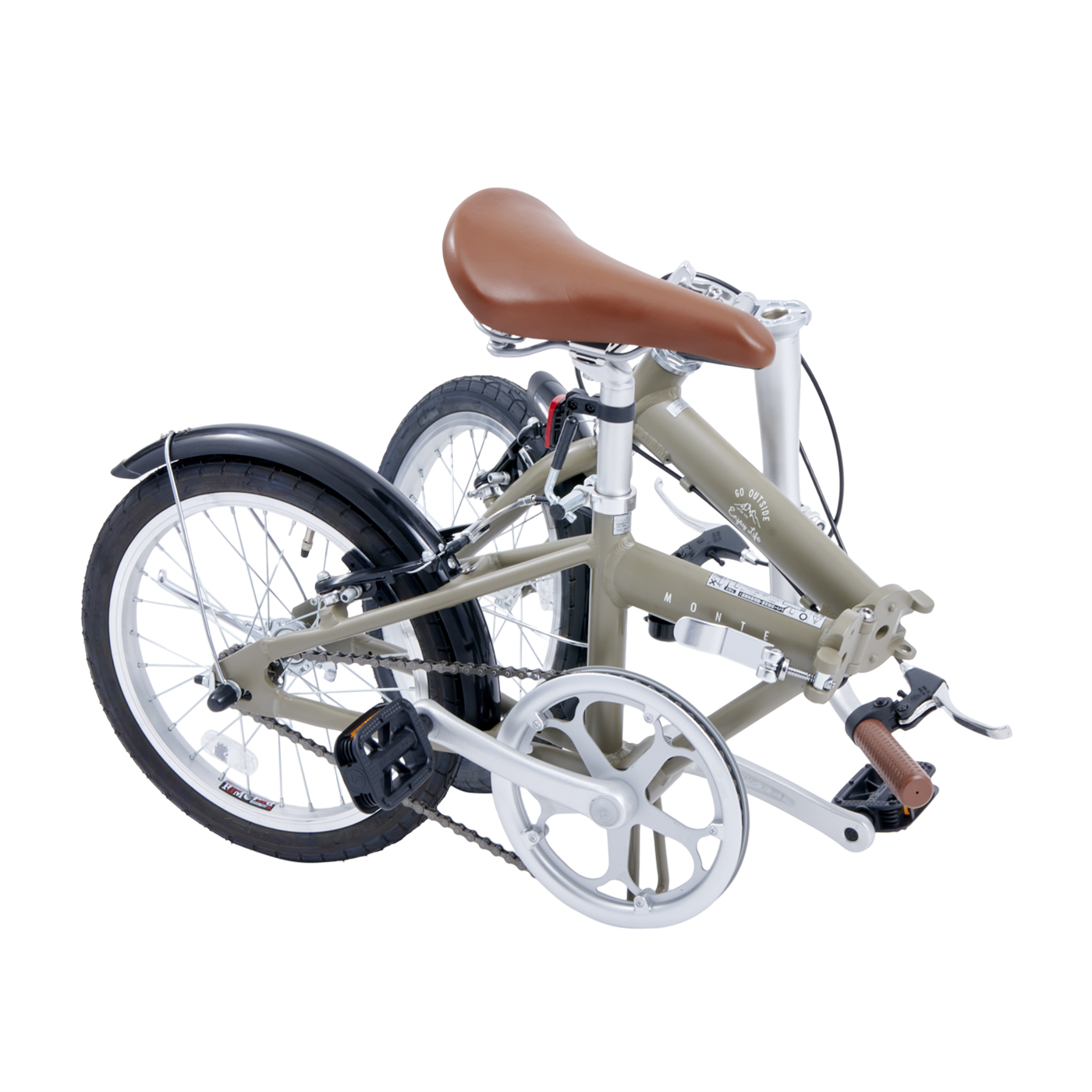 [新品]折りたたみ自転車　キャプテンスタッグ　AL16インチ 口コミ＆レビュー】軽量10kg！16インチ6段変速の折りたたみ自転車