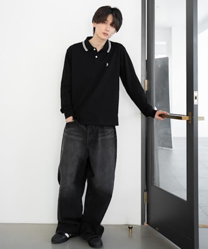 U.S. POLO ASSN. 別注ラインポロシャツ 3