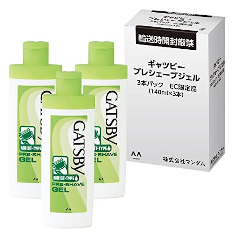 ギャツビー (GATSBY) プレシェーブジェル アテンションラベルレス仕様 1