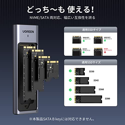 M.2 SSD 外付けケース 6