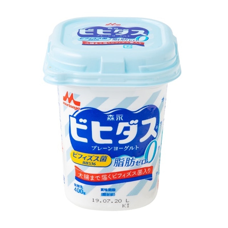 ビヒダスBB536 プレーンヨーグルト 脂肪0 400g×6個 1