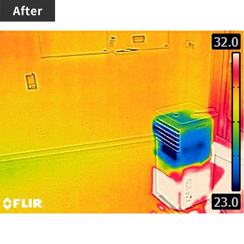 アイリスオーヤマ ポータブルクーラー IPP-2224Sを検証レビュー アイリスオーヤマ ポータブルクーラー IPP-2224Sを検証レビュー