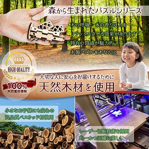 木製パズル 大型宝箱 4
