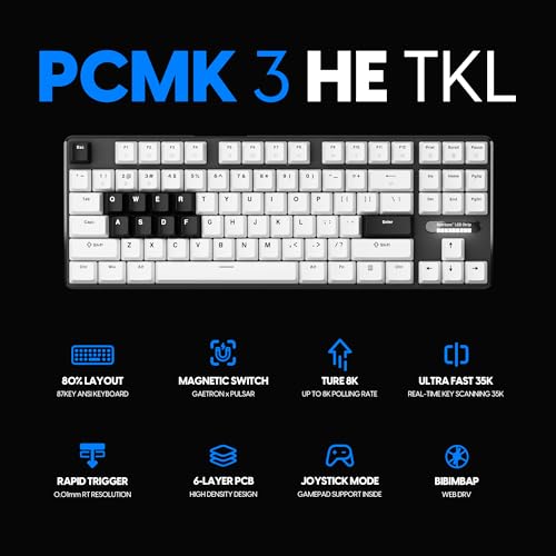 PCMK 3HE TKL ゲーミング キーボード 2