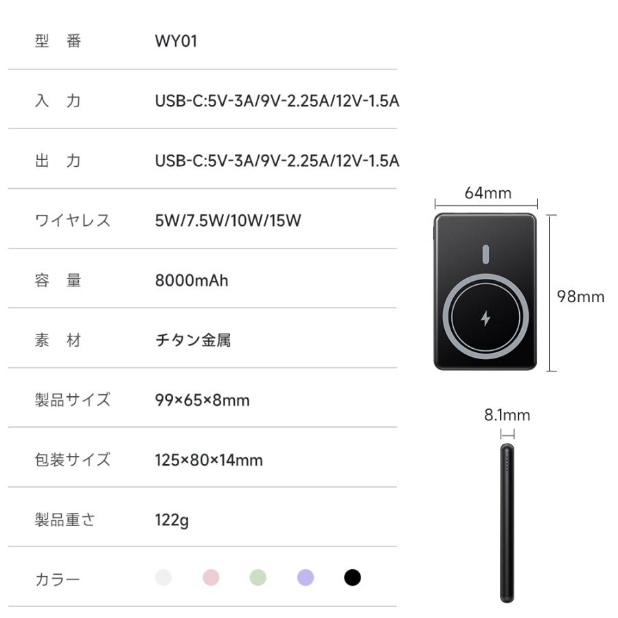 モバイルバッテリー 5