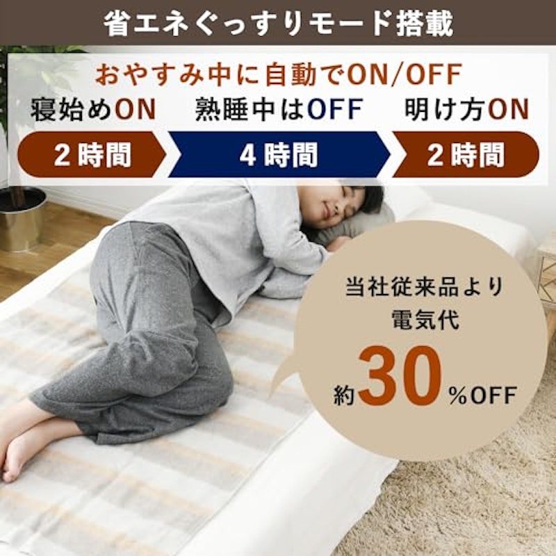 電気敷き毛布 3