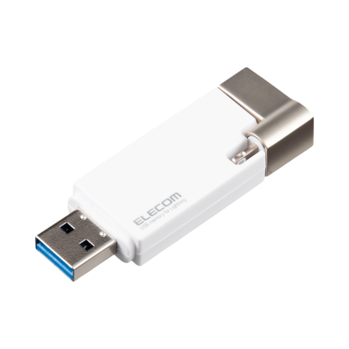 エレコム　Lightningコネクタ搭載 USBメモリ　128GB 新品ELECOM USBメモリ 256GB Lightningコネクタ搭載USB3.2 Gen1メモリ