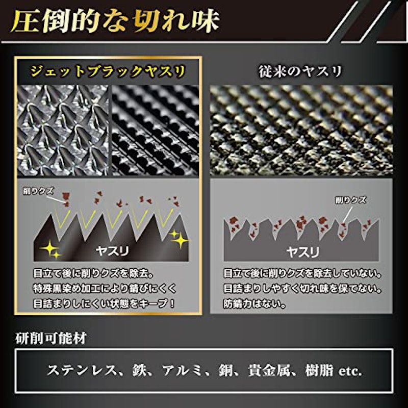 ジェットブラックヤスリ 3