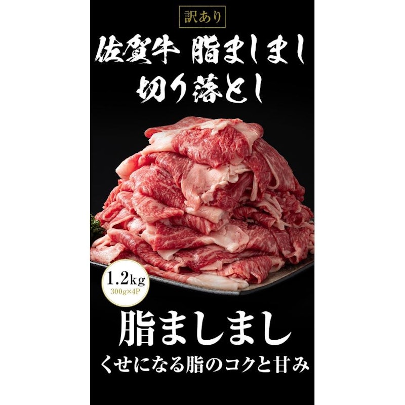 佐賀牛 脂ましまし切り落とし 2