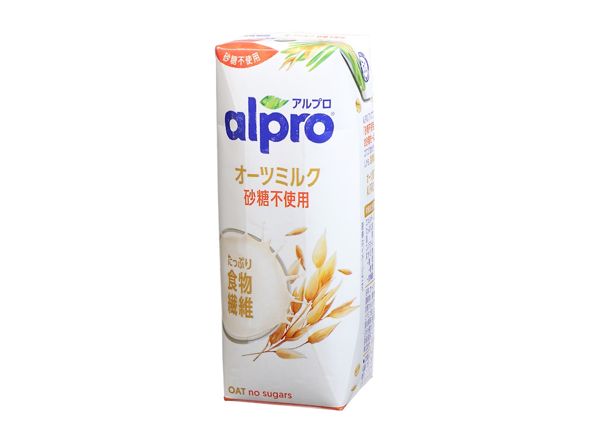 アルプロ たっぷり食物繊維 オーツミルク 砂糖不使用をレビュー