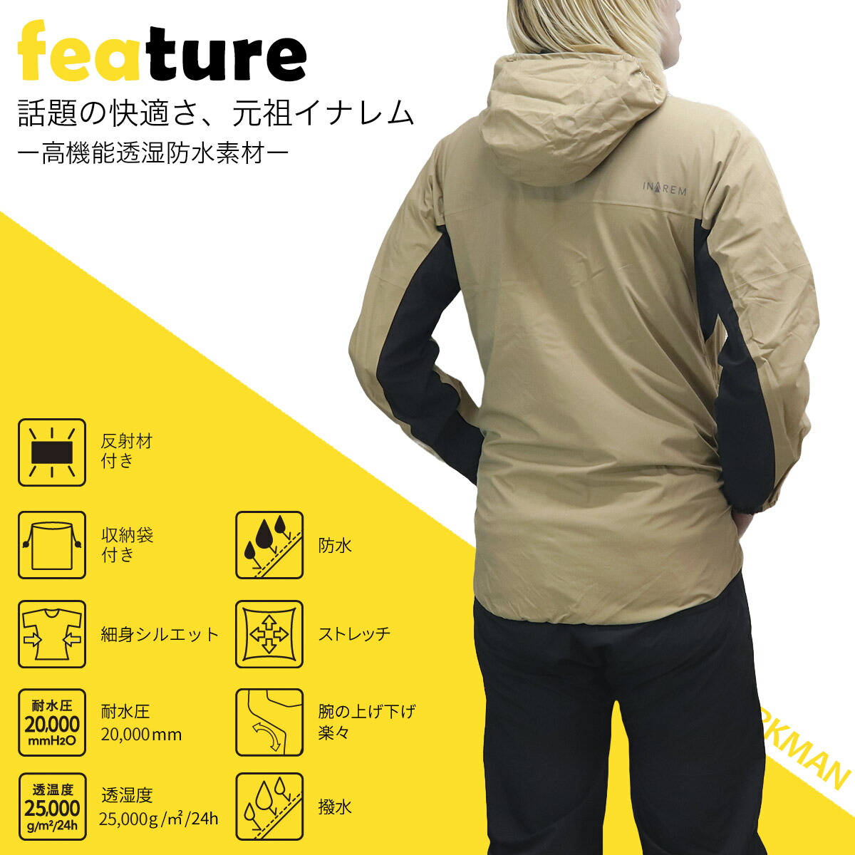 イナレムストレッチレインスーツ 2