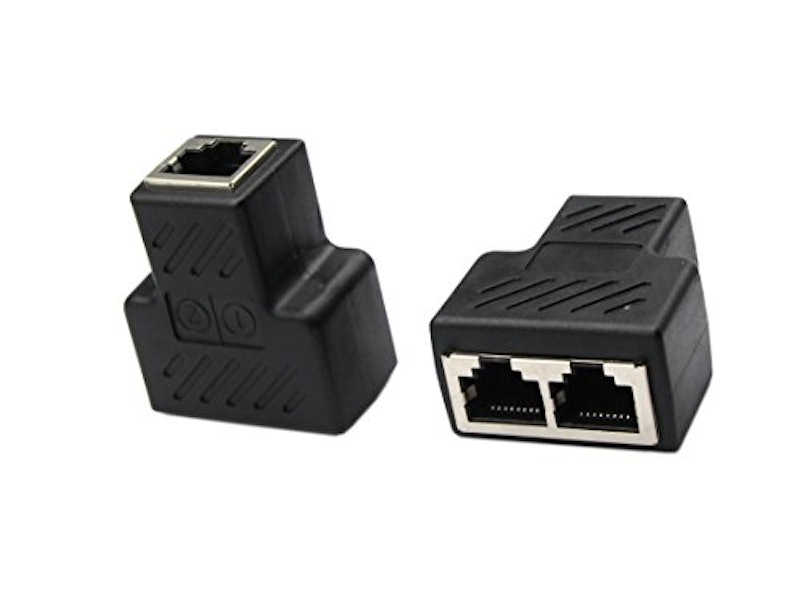 RJ45ネットワークスプリッタアダプタ 2