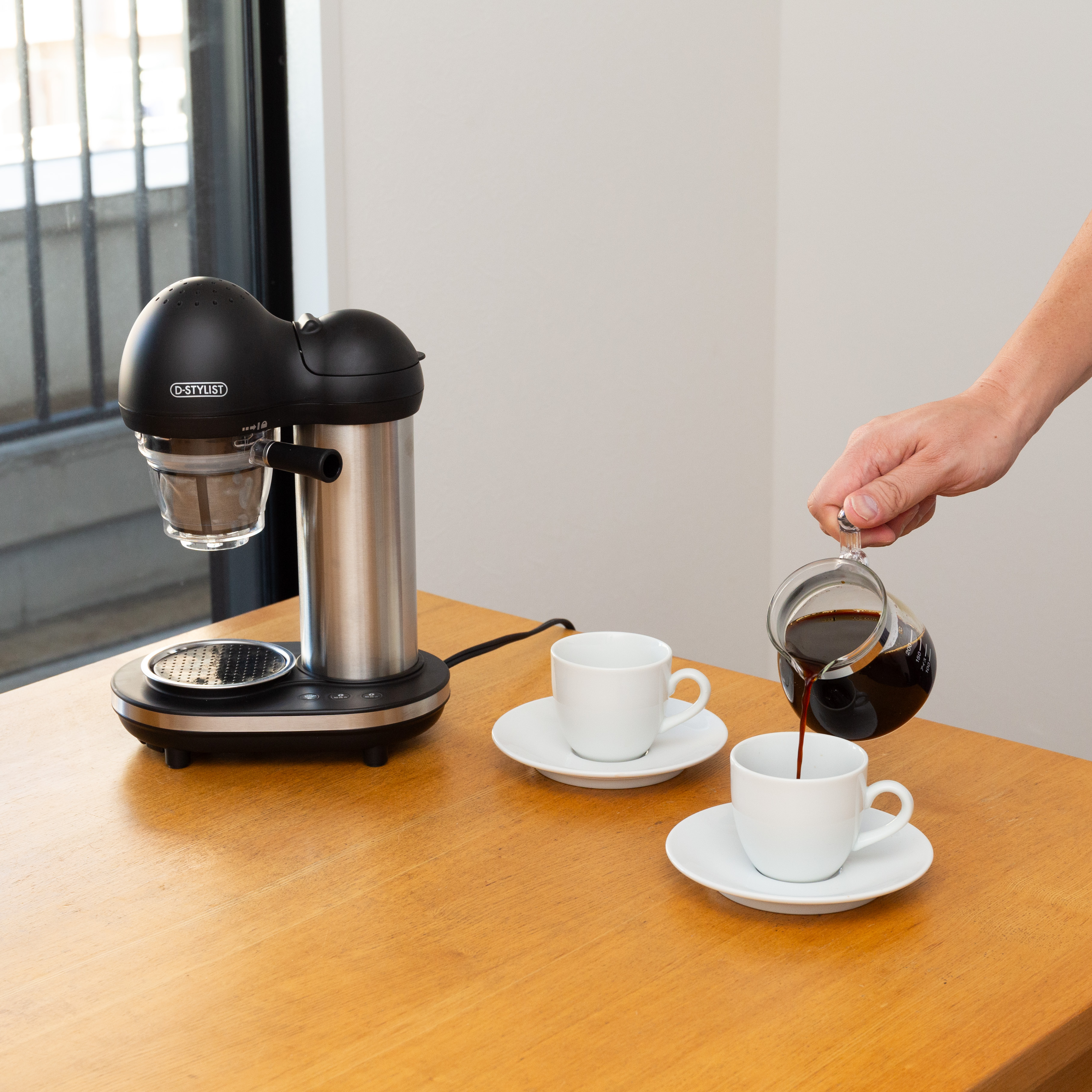 D-STYLIST 全自動コーヒーメーカー CF-01 KK-00544（中古品） 未使用 中古品】D-STYLIST 全自動コーヒーメーカー CF-01 KK-00544(中古品)