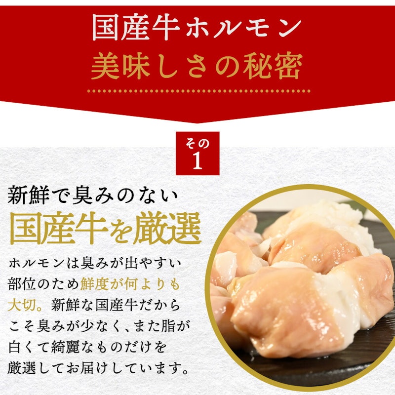 国産牛 ホルモン 6