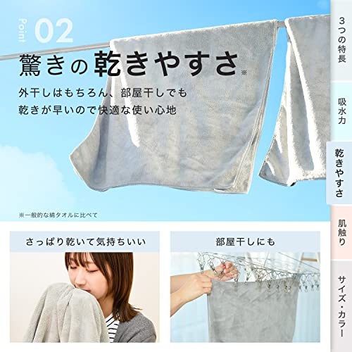マイクロファイバーフェイスタオル 5