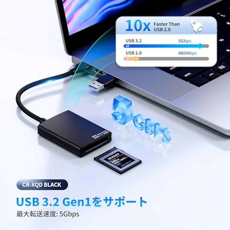 XQD専用カードリーダー 3