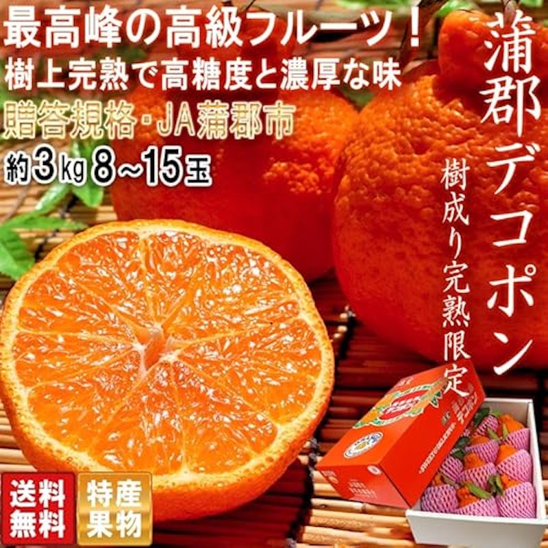 樹上完熟 蒲郡デコポン 2