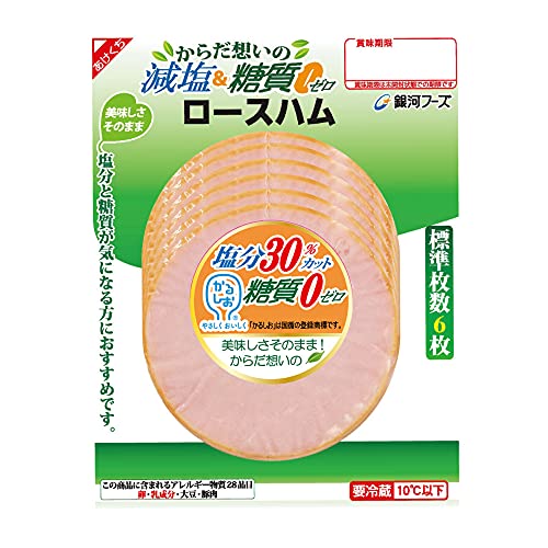 減塩＆糖質ゼロ ロースハム 1