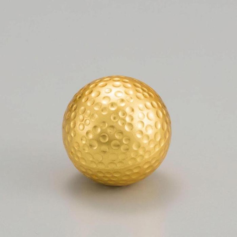 金箔 ゴルフボール&マーカーセット 2