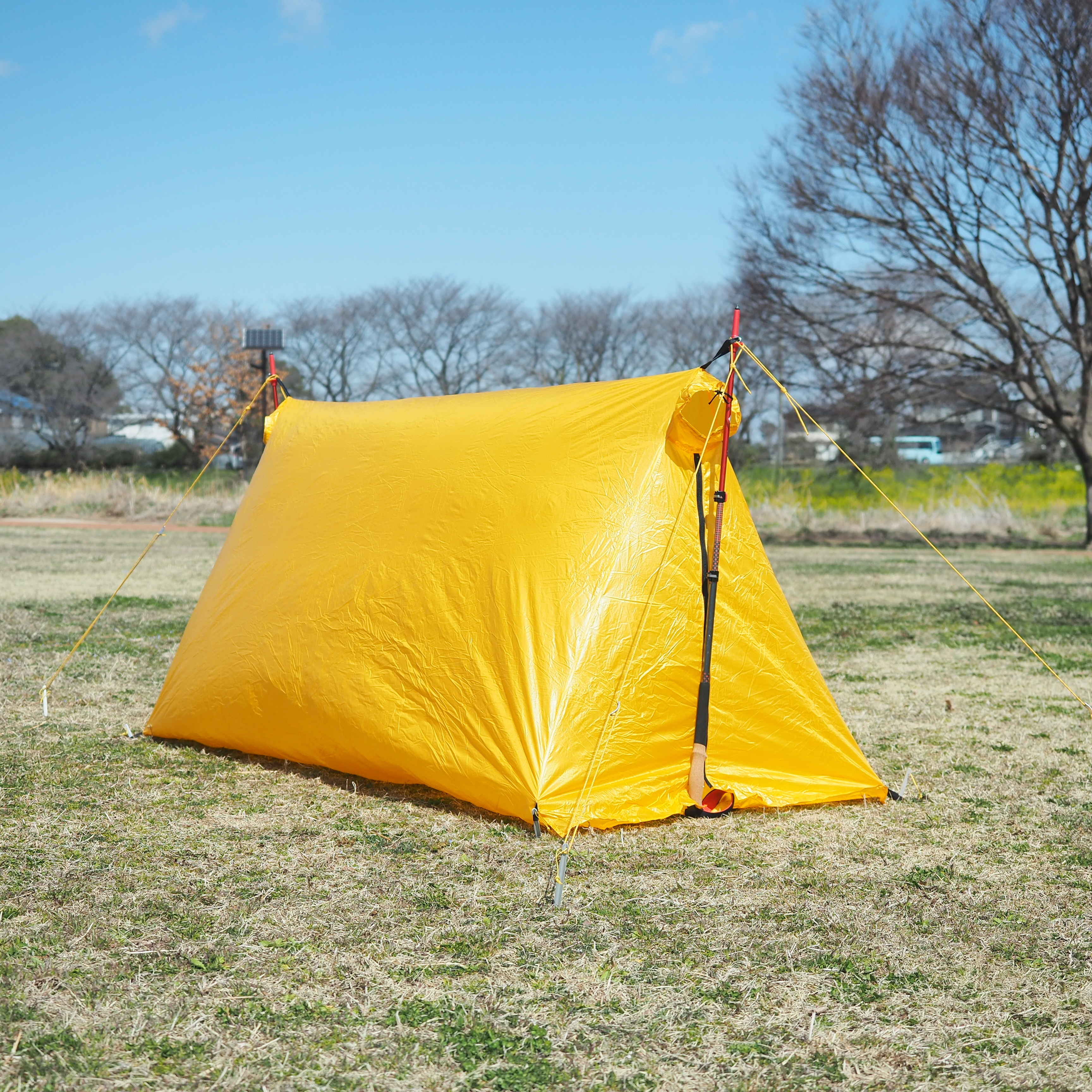 U.L SIM ソロタープ(5×8) オレンジ U.L SIM ソロタープ(5×8) オレンジ