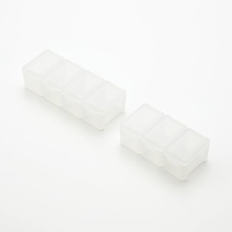 ポリプロピレンつなげて使えるピルケース 3