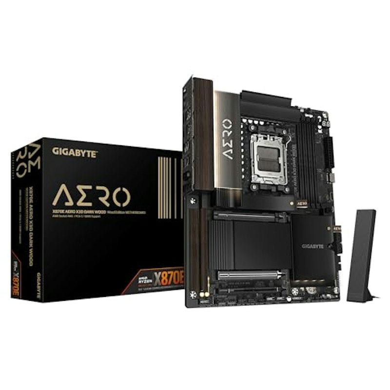 X870E AERO X3D DARK WOOD 1