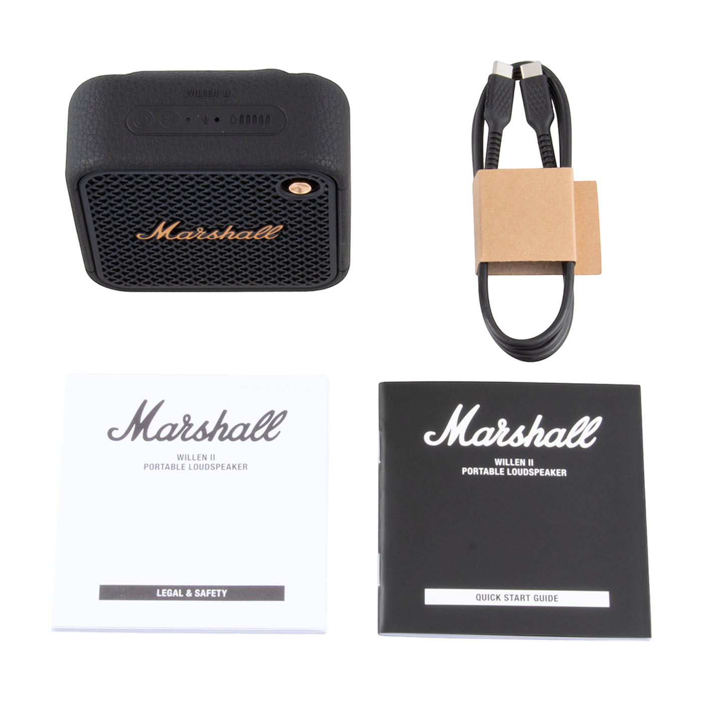 Marshall Willen II Black and Brass 美品 Marshall（アンプ） Marshall マーシャル ワイヤレススピーカー