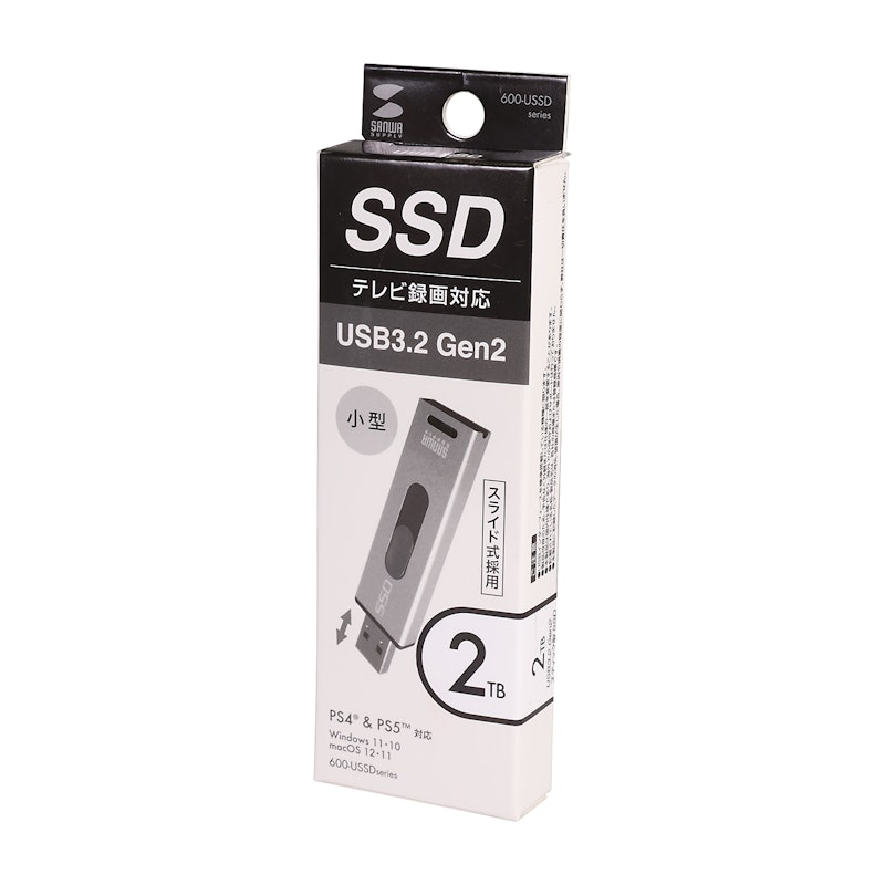 USB3.2 Gen2スティック型SSD 5
