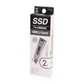 サンワサプライ USB3.2 Gen2スティック型SSD 600-USSD2TBSを検証 サンワサプライ USB3.2 Gen2スティック型SSD 600-USSD2TBSを検証