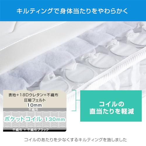 ポケットコイルマットレス 6