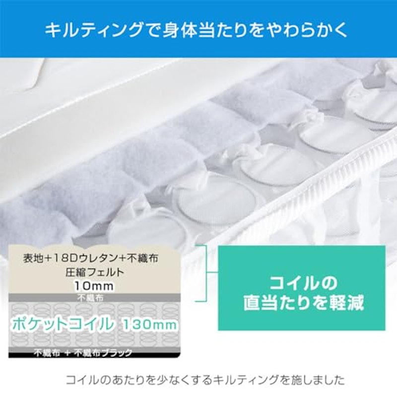 ポケットコイルマットレス 6