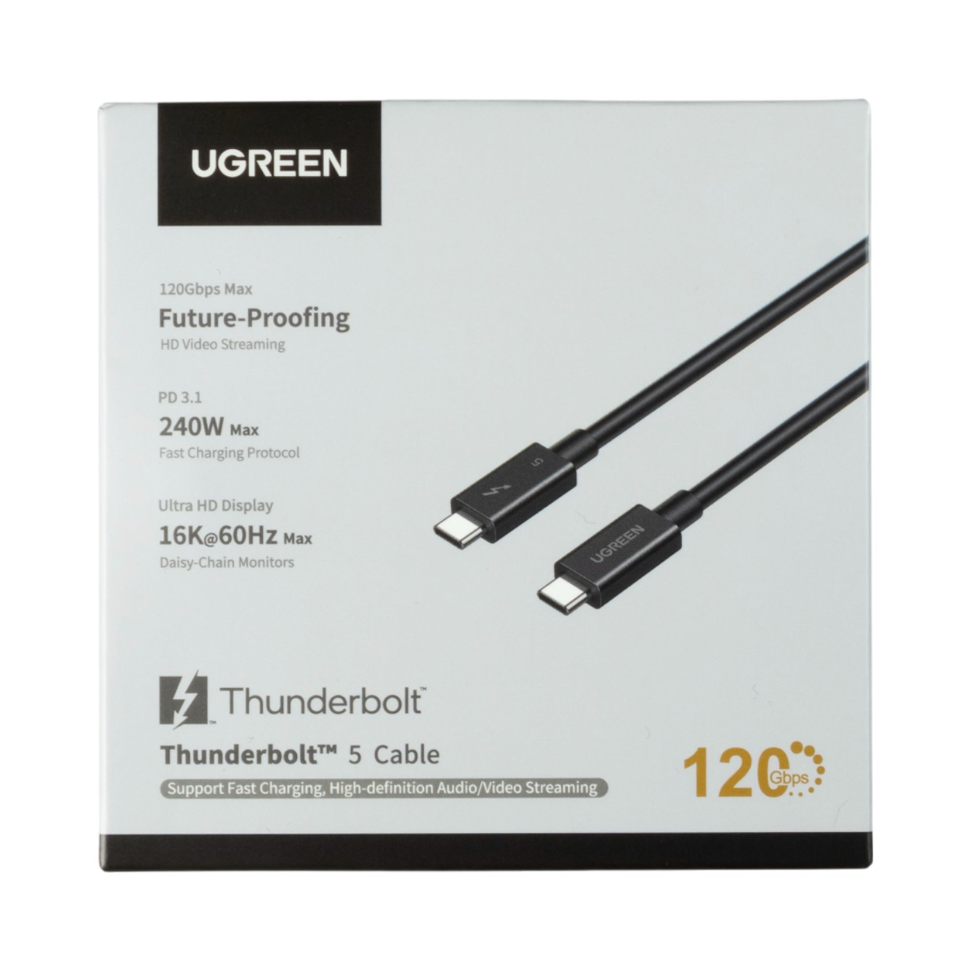 Thunderbolt 5 ケーブル 3