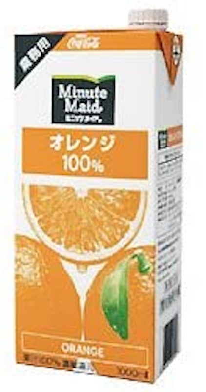 ミニッツメイド オレンジ100% 1