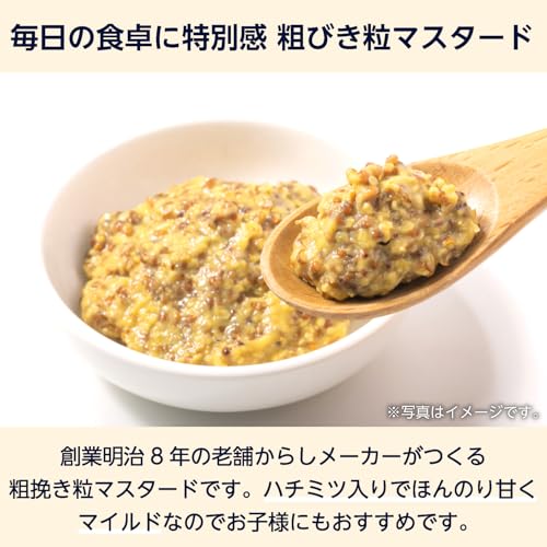 粗挽き粒マスタード 3