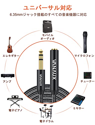 6.35mm延長ケーブル 4