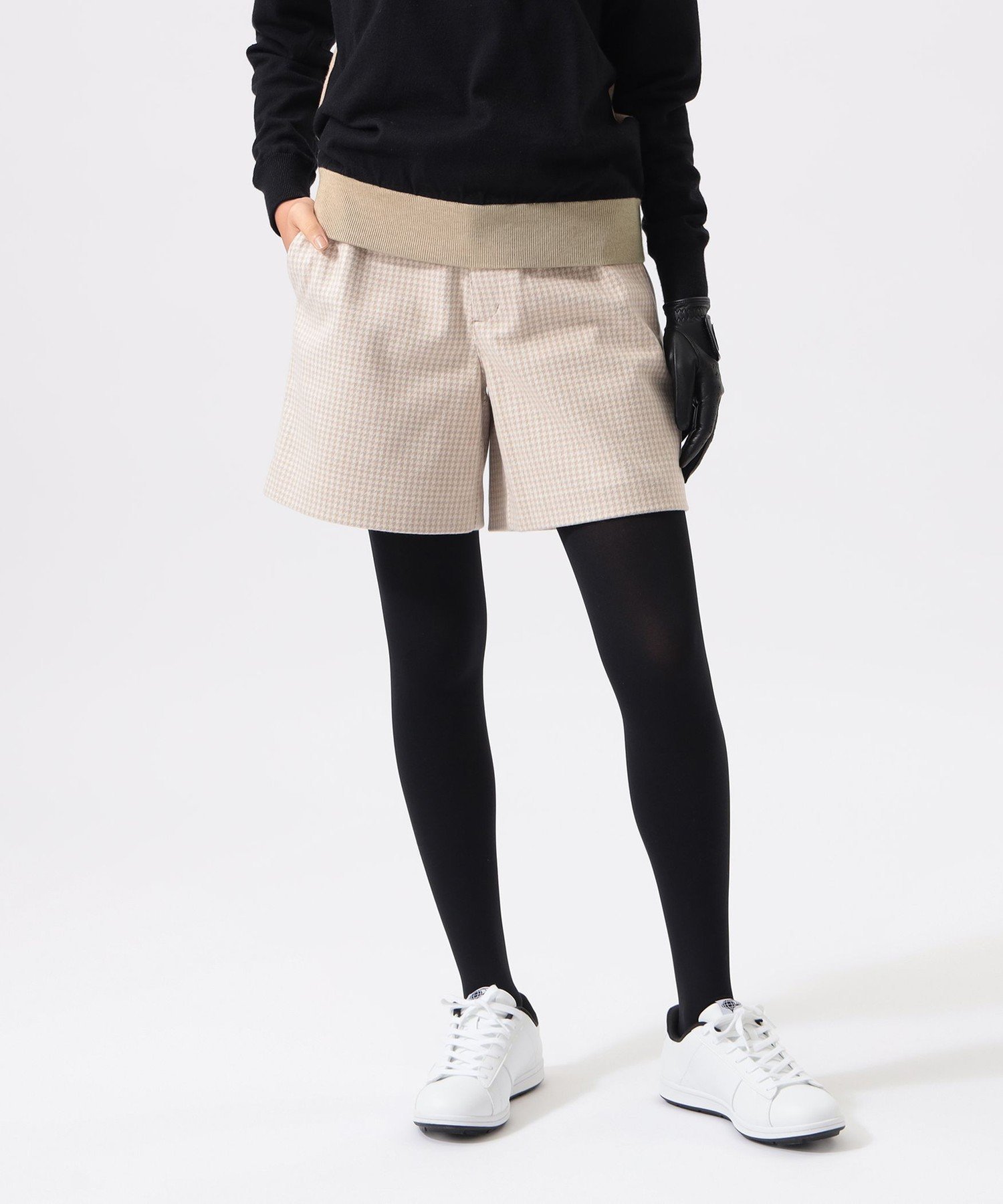 ORANGE LABEL / 千鳥柄 ショートパンツ 2