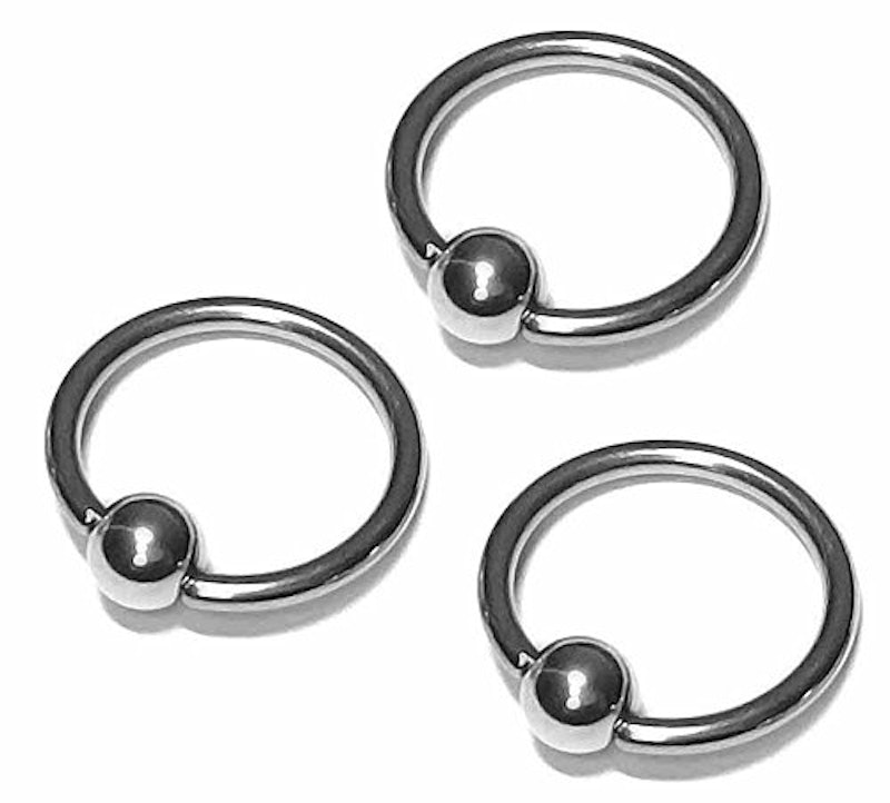 キャプティブ ビーズリング ボディピアス 1